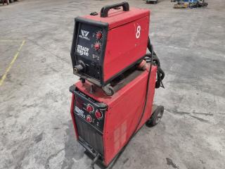 Weldwell Stead MIG322 Welder with Steady Mig 4WD Wire Feeder