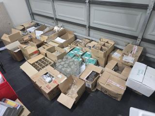 Huge Lot of Pub Glassware and Plastic