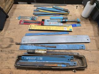 Assorted Hacksaw Blades 