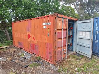 20ft Shipping Container with Shelving