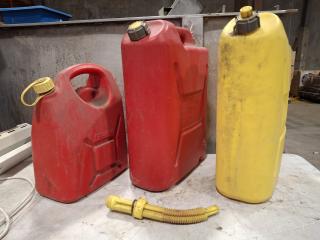 3 Fuel Containers 