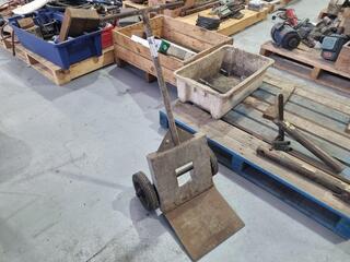 Custom 2-Wheel Workshop Trolley