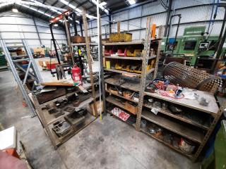 L Shaped Industrial Steel Shelving