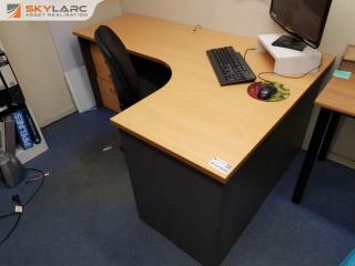 Office Desk, Chair and Mobile Unit