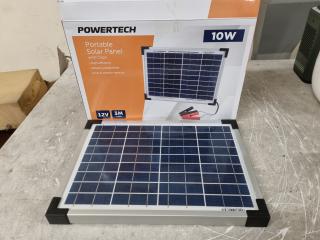 Powertech 10W Portable Solar Panel