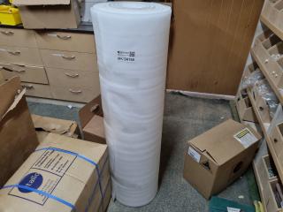 Roll of White Foam Wrapping