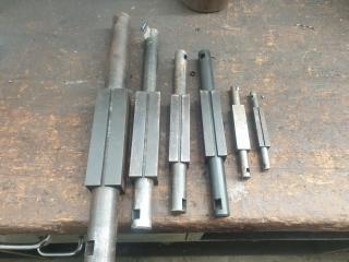 6 x Lathe Boring Bars