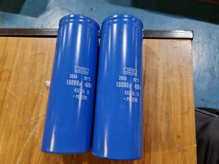 2x Nippon Chemi-Con Electrolytic Capacitors, 10000 uF