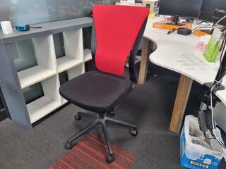 Stylish Red/Black Office Desk Chair