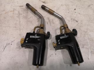 2x Bernzomatic TS8000 Gas Torch Heads