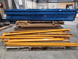 Lot of Industrial Pallet Racking Components