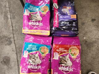 4 Bags of Pet Food