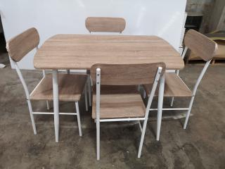 Small Dinning Room Table w/ 4x Matching Chairs