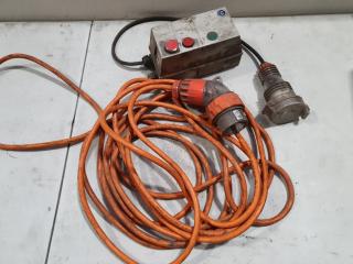 32amp Electric Cable and Switch