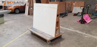 MDF Sheet Storage Trolley