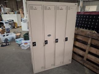 Europlan 4 Door Locker Unit