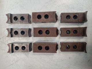 3 Sets of CNC Chuck Jaws