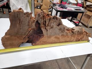 Genuine Swamp Kauri Wood, 910x345x80mm