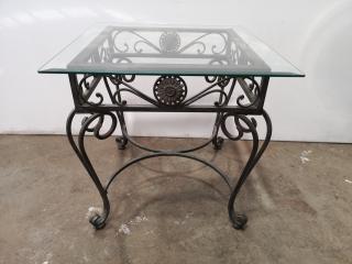 Stylish Antiqued Style Coffee Table