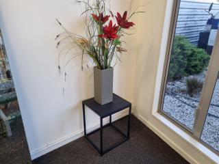 Stylish Artificial Plant Decor w/ Pot & Stand