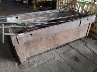 Heavy Steel Industrial Materials Bin