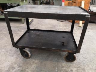 Heavy Steel Workshop Cart Trolley