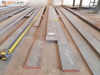 10 x 130mm Lengths of Plate Steel