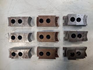 3 Sets of CNC Chuck Jaws