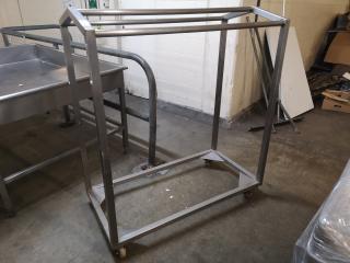 Stainless Steel Mobile Rack Unit