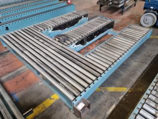 Heavy Duty Roller Powered Conveyor Platform 