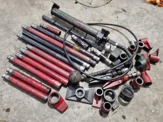 Assorted Durapac Branded Hydraulic Set & Components