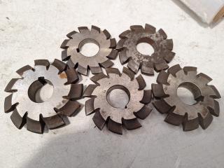 5 x Gear Cutters