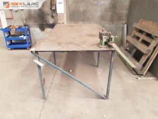 Heavy Duty Steel Workshop Bench with Bender