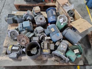 Pallet of Assorted Electric Motors