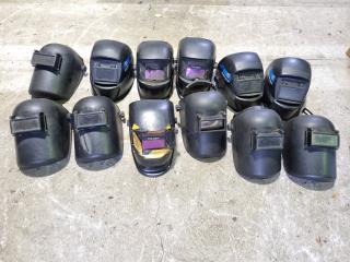 Large Lot of Welding Helmets 