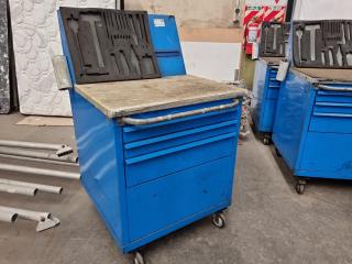 Steel Mobile Workbench Cabinet by Maxim