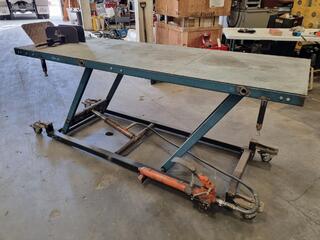 Custom Built Platform Trolley Jack