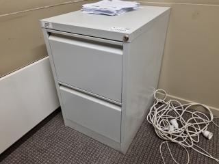 Steel 2-Drawer File Cabinet