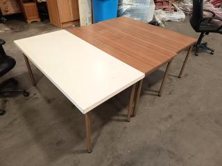 3 x Low Workshop Tables