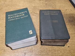 2x Copies of Machinerys Handbook