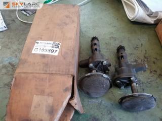 2 x Vintage Vauxhall Bedford Replacement Pump Units