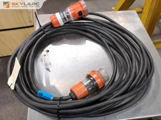 3-Phase Power Extension Cable, 16-Metre Length