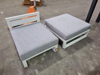 Ottoman and Bench