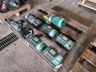 Pallet of 8 Assorted Electric Motors