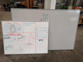 2x Office Whiteboards