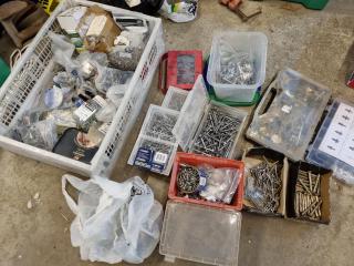 Assorted Screws, Nuts, Bolts, Washers & More