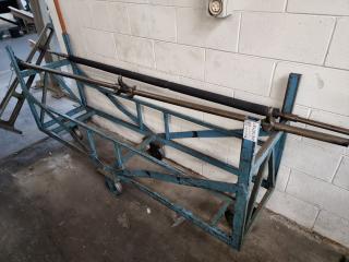 Heavy Duty Mobile Materials Rack