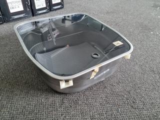 Cramer Dometic Stainless Steel Boat/Caravan Sink w/ Cover