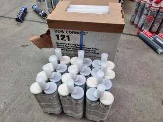 12x Dow 121 Structural Glazing Sealant Base & Curing Agent