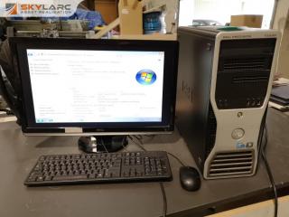 Dell Precision T3500 Computer w/ Intel Xeon & Windows 7 Pro